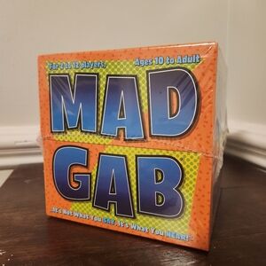 New! Mad Gab Board Game - NEW & FACTORY SEALED Vintage 1995